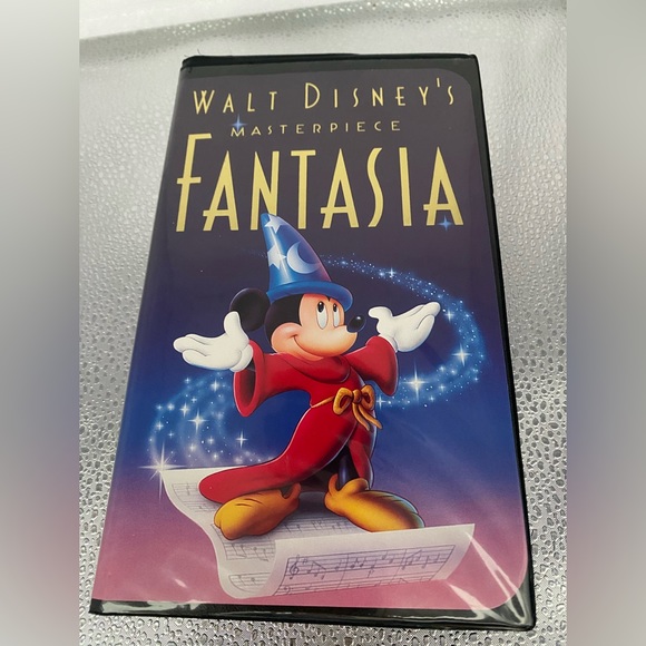 Walt Disney’s Masterpiece “Fantasia”(VHS-1991) Real Black Diamond 1132 Edition